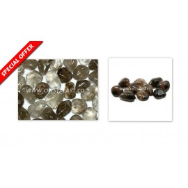 Smoque Quartz Tumbled Pebbles Stone