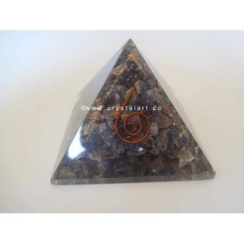 Blue Aventurine Orgone Energy Pyramid