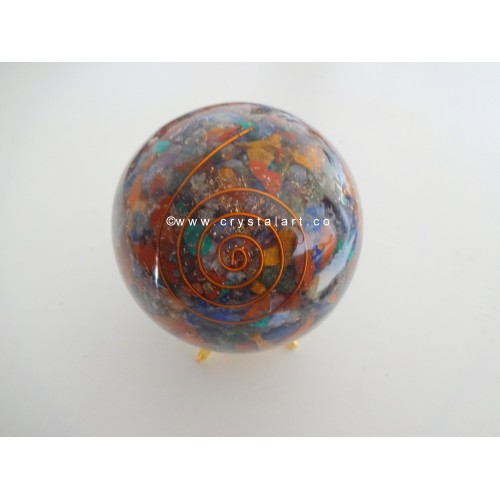 7 Chakra Orgone Spheres