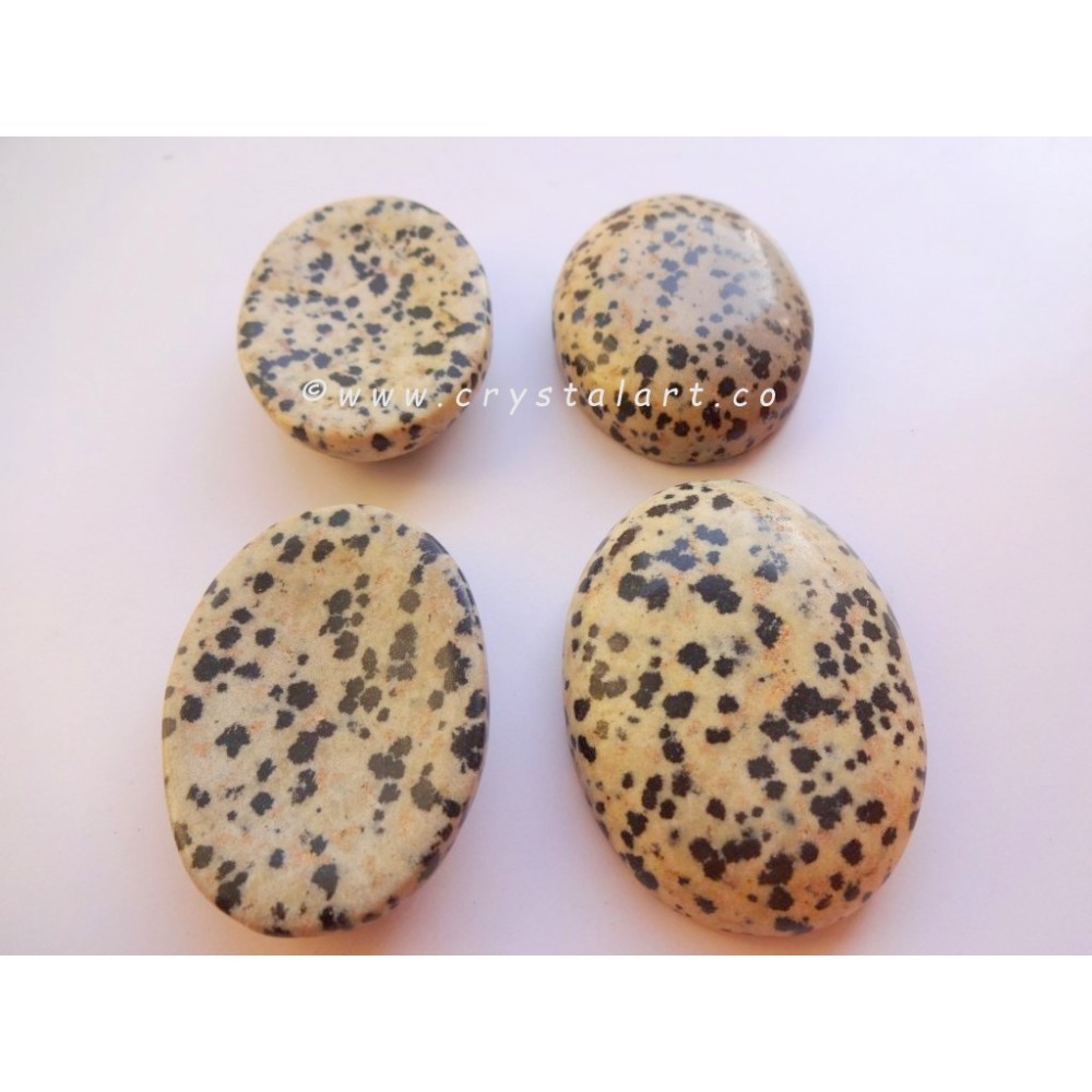 Dalmation Jasper Worry Stones