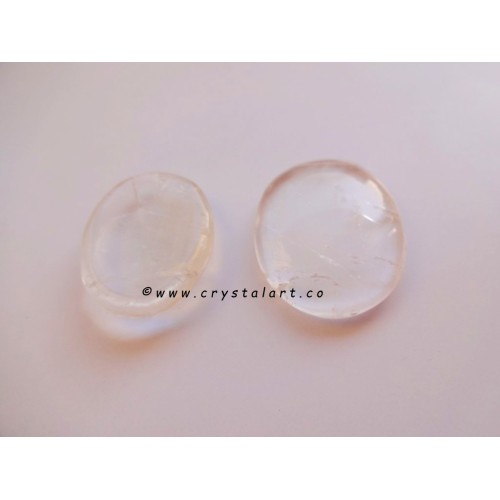 Clear Quartz Worry Stones