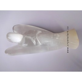 Selenite 6 inch Carving Big size Angel