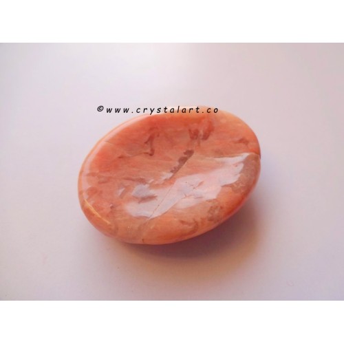 Red Moonstone Worry Stones