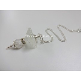 Crystal Quartz 2 Piece Pendulum