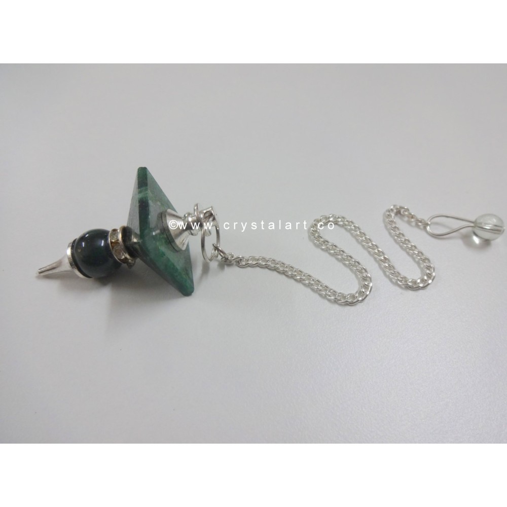 Green Aventurine 2 Piece Pendulum