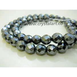 Hematite Faceted 36 Beads of Strings