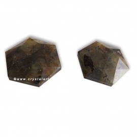Labradorite Flat 30 MM Merkaba Healing Stone Loose