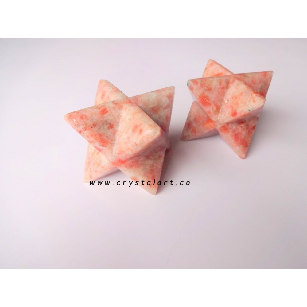 Sunstone Big Size Merkaba Star