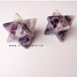 Brazilian Amethyst Big Size Merkaba Star