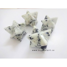 Rainbow Moonstone Big Size Merkaba Star