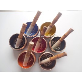 7 Chakra Tibetan Singing Bowl Set