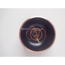 7 Chakra Sanskrit Ajna Symbol Tibetan Singing Bowl