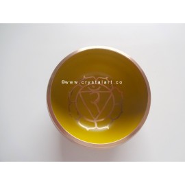 7 Chakra Sanskrit Manipura Symbol Tibetan Singing Bowl