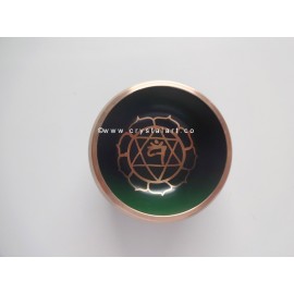 7 Chakra Sanskrit Anahata Symbol Tibetan Singing Bowl