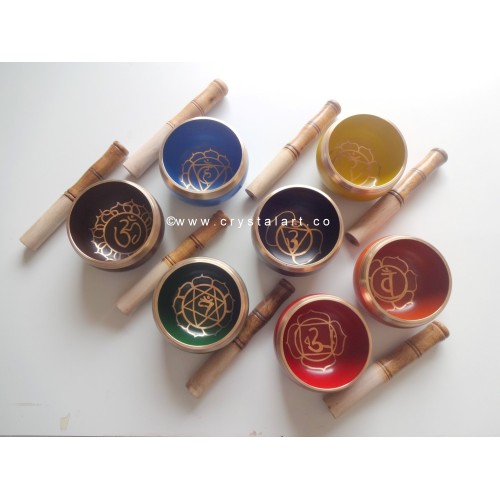 7 Chakra Tibetan Singing Bowl Set