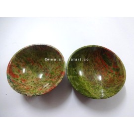 Unakite 3 Inch Bowl