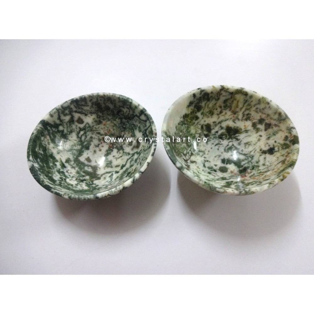 Tree Agate 3 Inch Bowl