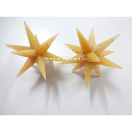 Yellow Aventurine 12 Point Merkaba Star