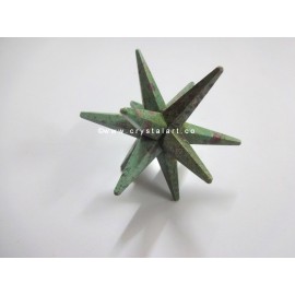 Ruby Zoisite 12 Point Merkaba Star