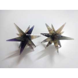 Multy Fluorite 12 Point Merkaba Star