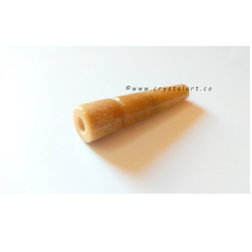 Yellow Aventurine Pipe