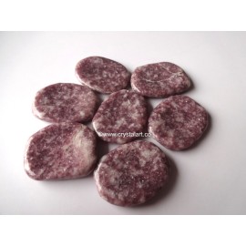 Lepidolite Uneven Worry Stones