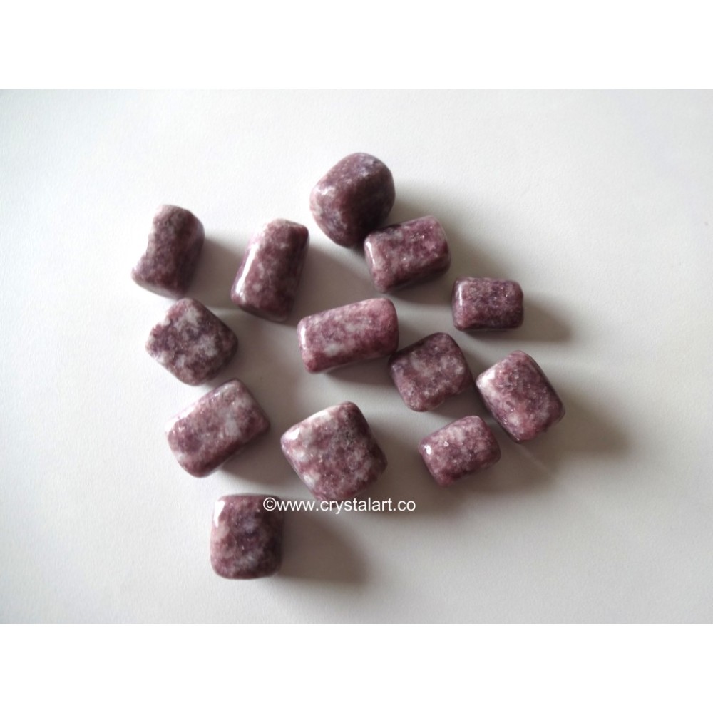 Lepidolite Tumbled Pebbles Stone