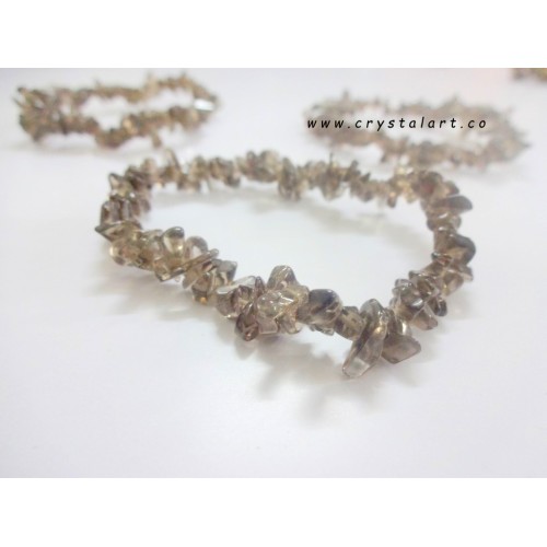 Smokey Quartz Chips Bracelets