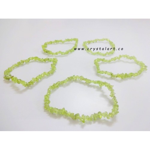 Peridote Chips Bracelets