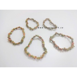 Unakite Chips Bracelets