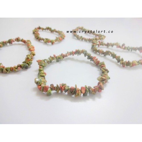 Unakite Chips Bracelets