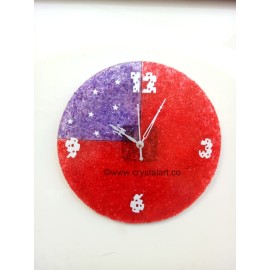 Amethyst and Red Onyx Round Orgone Watch