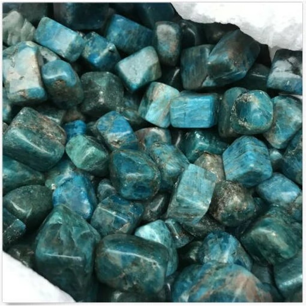 Blue Apatite Tumbled Stones