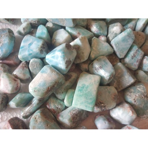 Larimar Tumbled Stones