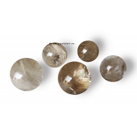 Smoky Quartz Spheres