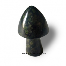 Kambaba Jasper Stone 2 Inch Healing Stone Mashroom