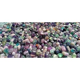 Multy Fluorite Tumbled Stones