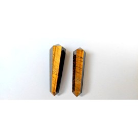 Tiger Eye Stone 2 Inch Loose Double Terminated Points