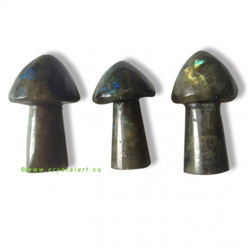 Labradorite Stone Stone 2 Inch Healing Stone Mashroom