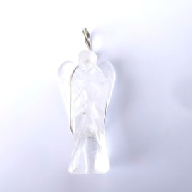 Clear Quartz Small Size Angel Pendants