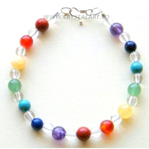 Crystal Beads Chakra Bracelet