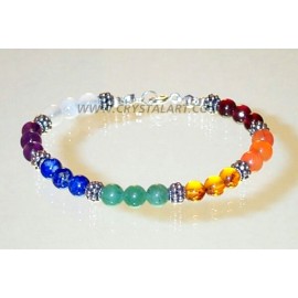 Gemstone Beads Chakra Bracelet