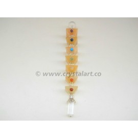 Gemstone Chakra Stepped Pyramid Healing Sticks