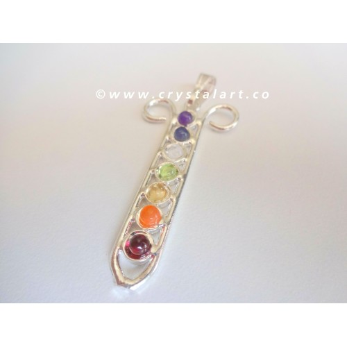 Chakra Sward Metal Pendant