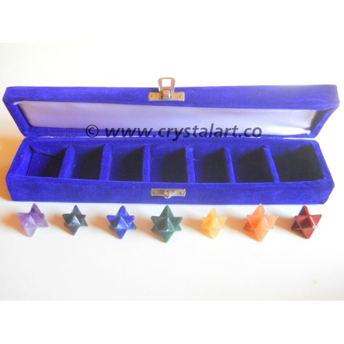 Merkaba Star Chakra Set with Case