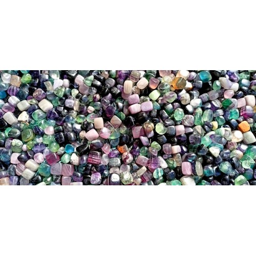 Multy Fluorite Tumbled Stones