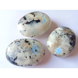 Rainbow Moonstone Soap Stones