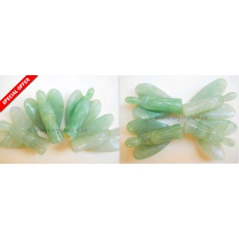 Light Green Aventurine Carved 2 Inch Angels