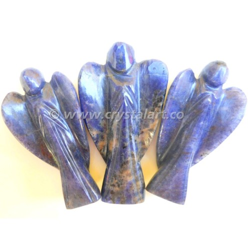 Sodalite Carved 2 Inch Angel