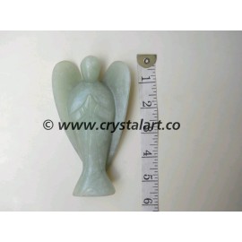 Green Aventurine Extra Large Carved Angel